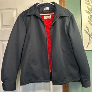 Pendleton Dark Blue Jacket with Red Interior